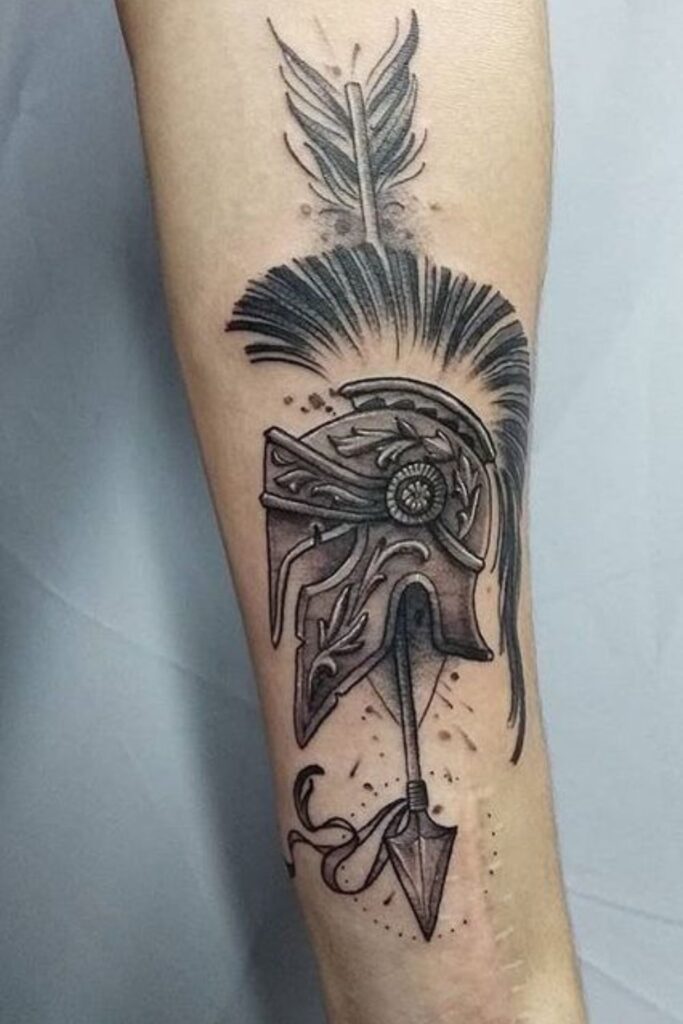 Half Sleeve Warrior Helmet