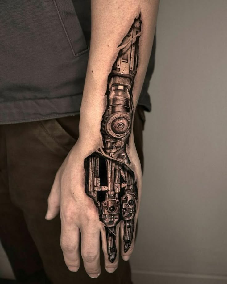 Biomechanical Tattoo