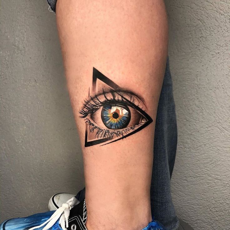 Realistic Eye Tattoo