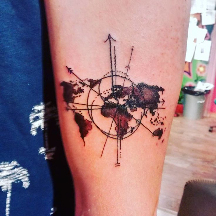 Map Tattoo