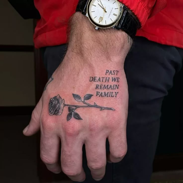Handwriting Tattoo